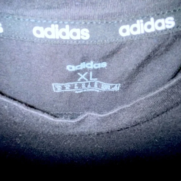 XL ADIDAS tshirt black - Picture 2 of 2
